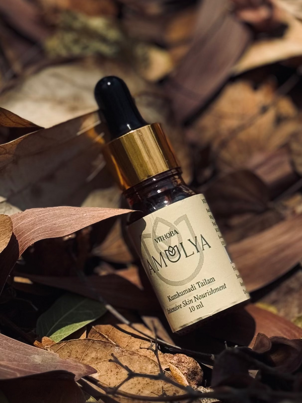 Amulya Kumkumadi Tailam – Intensive Skin Nourishment Face Oil (10 ml)