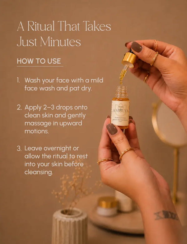 Amulya Kumkumadi Tailam – Intensive Skin Nourishment Face Oil (10 ml)