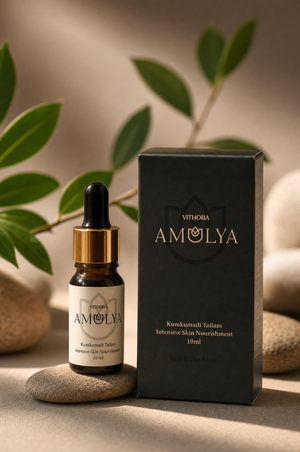 Amulya Kumkumadi Tailam – Intensive Skin Nourishment Face Oil (10 ml)
